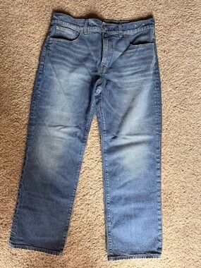 Madewell Longline Straight Jeans
